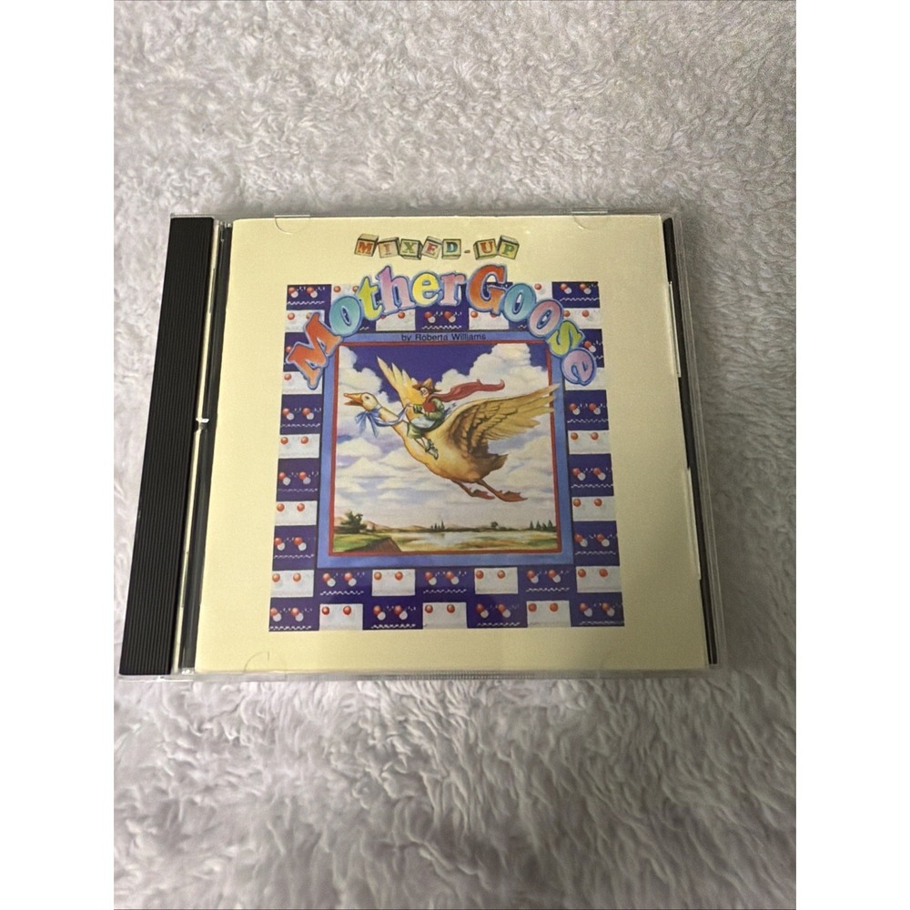 Mixed Up Mother Goose Sierra OnLine Roberta Williams PC CD ROM Game VTG DOS